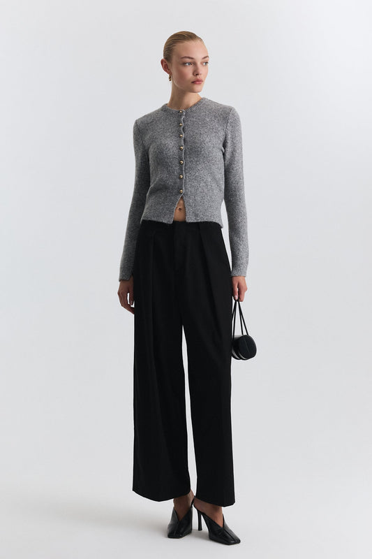 Soft-Textured Cardigan