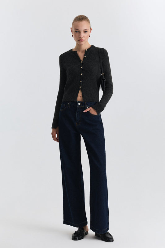 Soft-Textured Cardigan