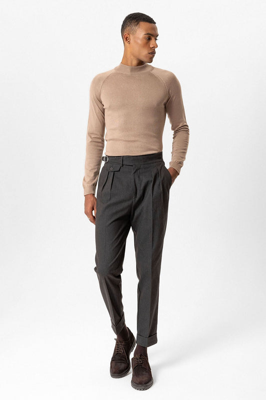 Antioch Men's Half-Turtleneck Sweater