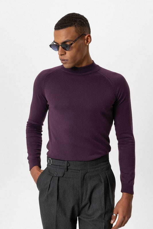 Antioch Men's Half-Turtleneck Sweater