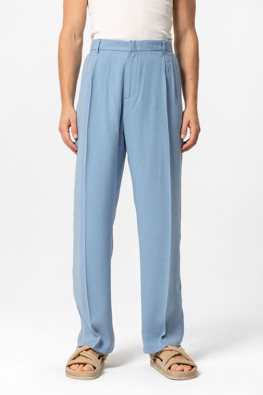 Antioch High-Waisted Pleated Baggy Men's Pants