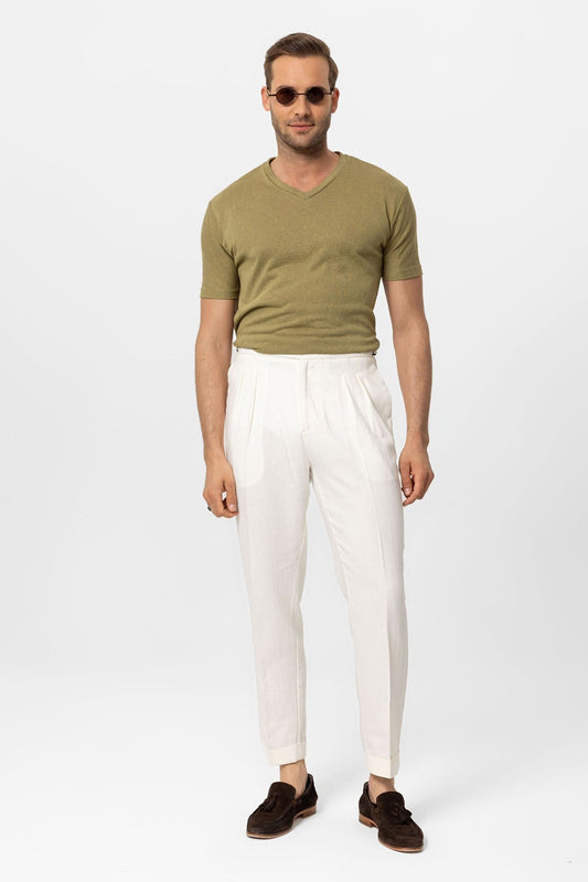 Antioch V-Neck Basic Men's T-Shirt