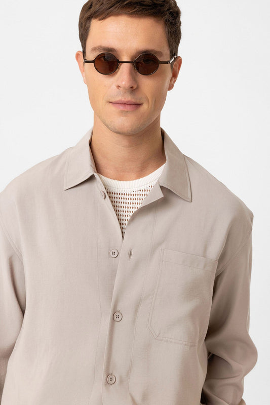 Antioch Relax Fit Modal Fabric Men's Shirt