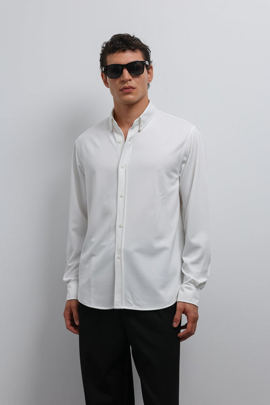 Antioch Button-Down Collar Relaxed-Fit Men's Shirt