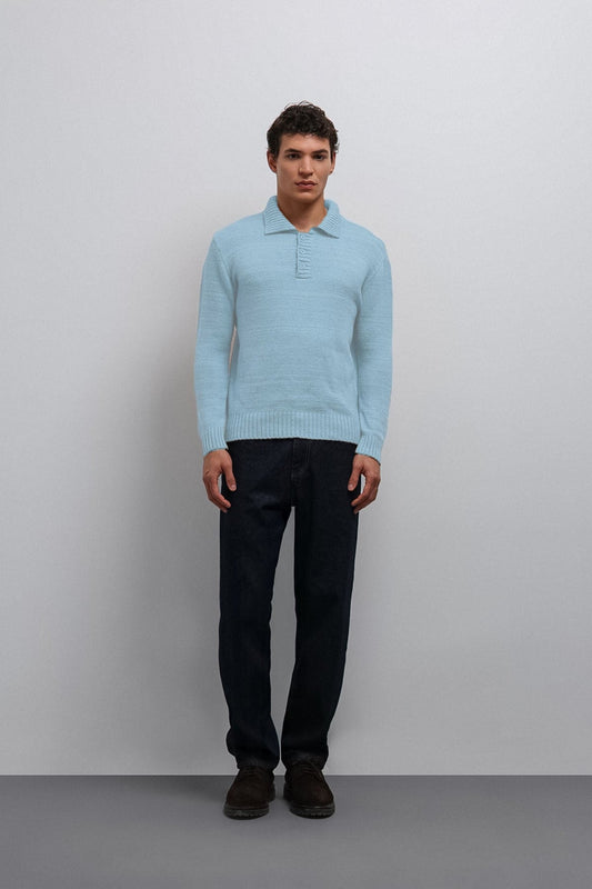 Antioch Button-Down Collar Men's Sweater