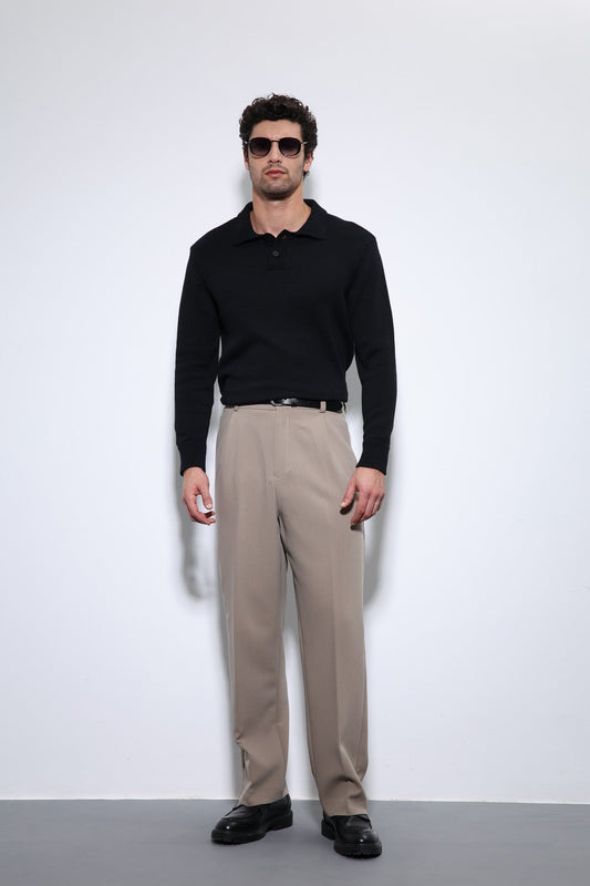 Antioch Polo Neck Basic Men's Sweater