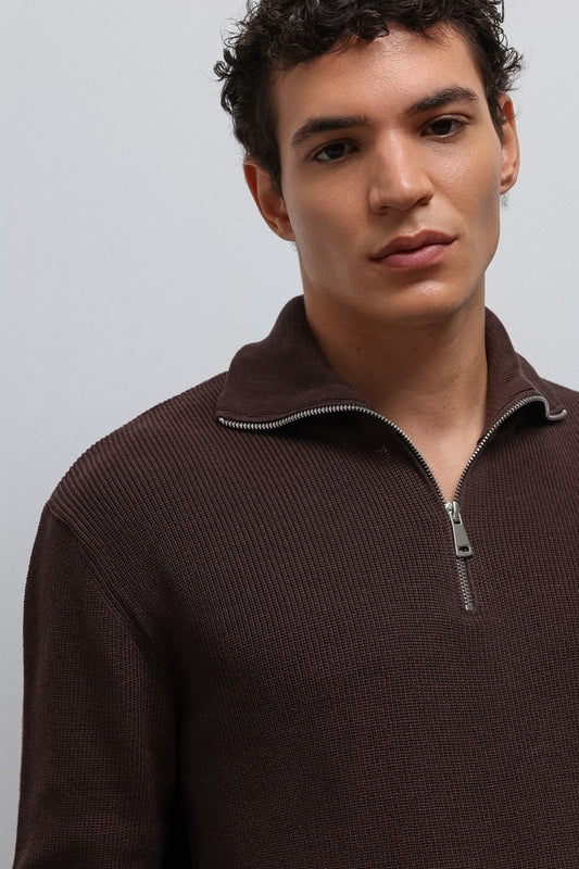 Antioch Zip-Up Knit Men's Sweater