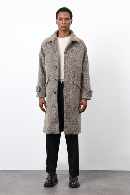 Antioch Faux Fur Men's Coat