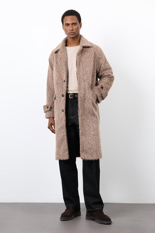 Antioch Faux Fur Men's Coat
