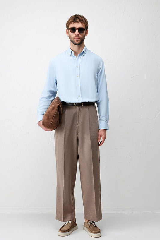 Antioch Linen-Blend Relaxed-Fit Men's Shirt