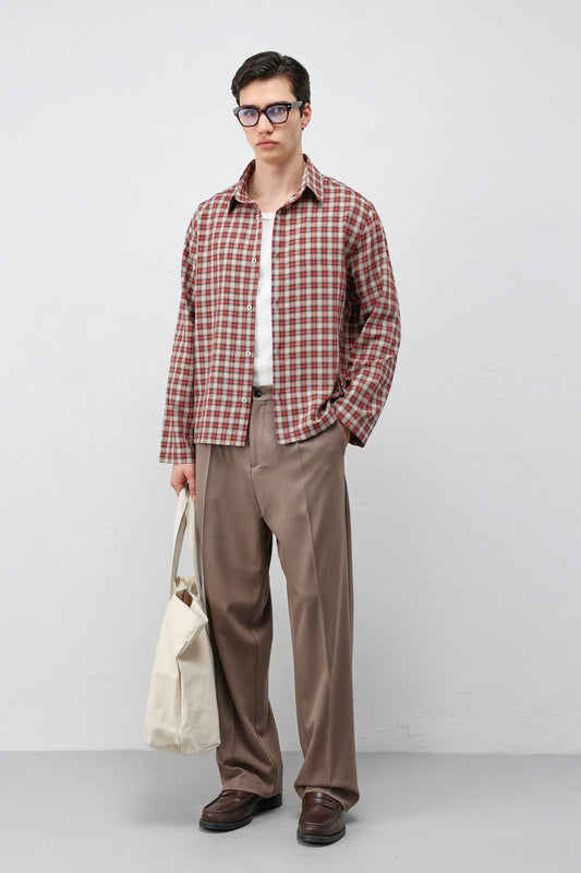 Antioch Relaxed Checkered Men's Shirt