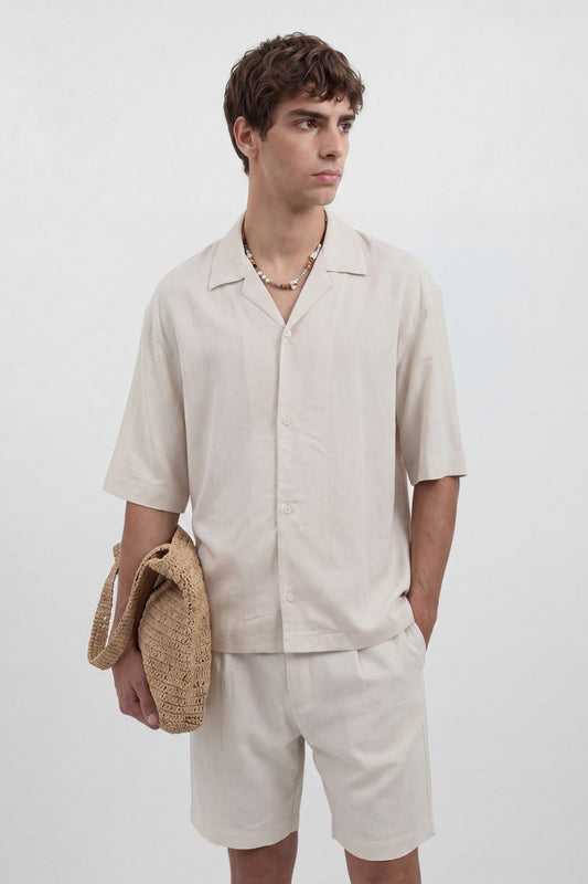 Antioch Linen-Blend Men's Shirt