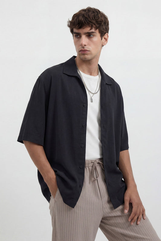 Lyocell Relax Fit Men's Shirt