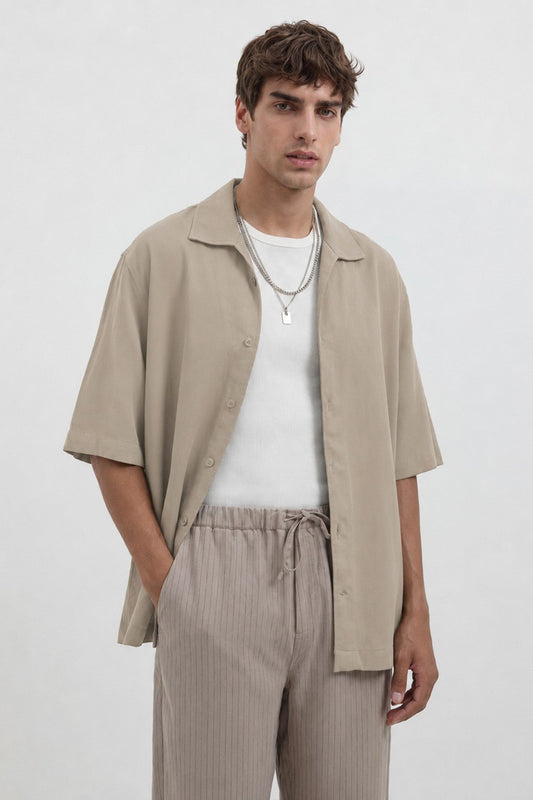 Lyocell Relax Fit Men's Shirt