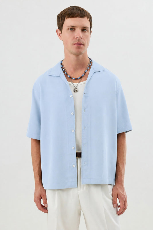 Lyocell Relax Fit Men's Shirt