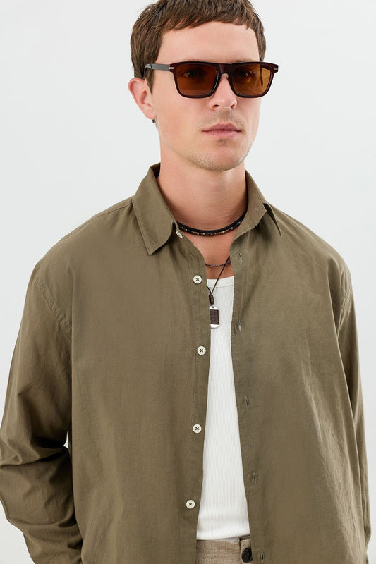 Cotton Relax Fit Men's Shirt