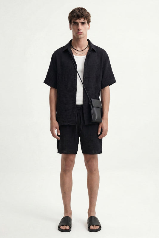 Antioch Distressed-Look Men's Shorts