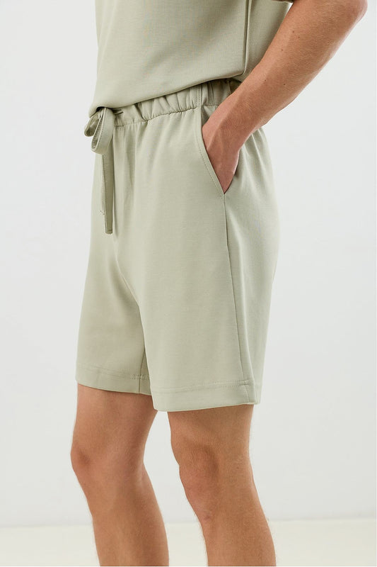 Men's Shorts with an Elastic Waistband
