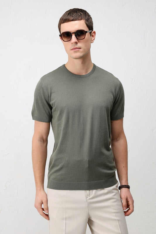 Antioch Comfort Slim Knit T-Shirt