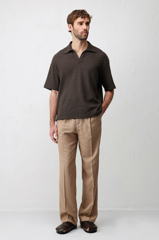 Antioch Knitted-Textured Men's T-Shirt