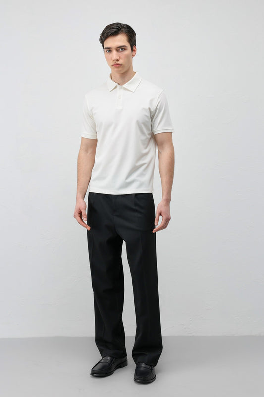 Antioch Lyocell-Blend Polo Neck Men's T-Shirt