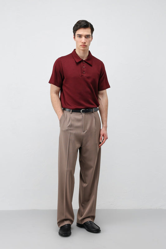 Antioch Basic Polo-Neck Men's T-Shirt
