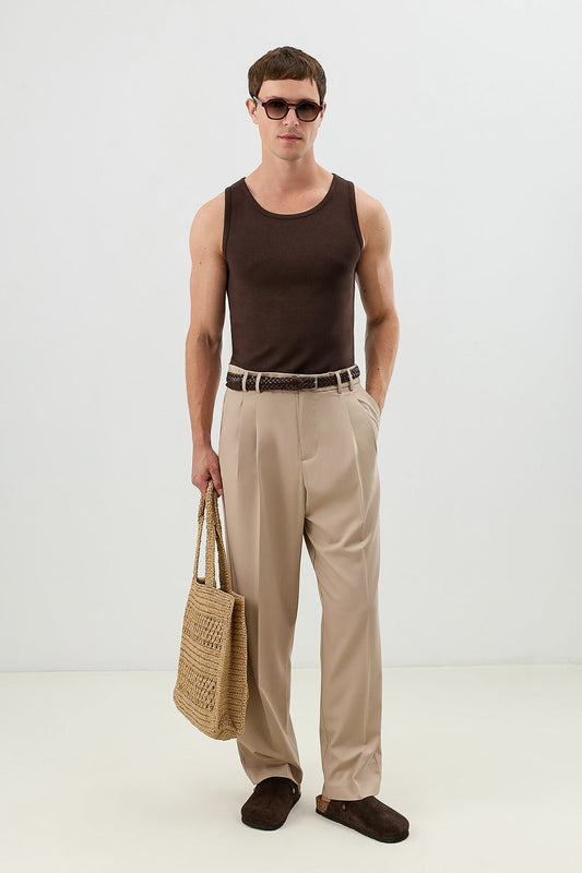 Men's Basic Ribbed Tank Top