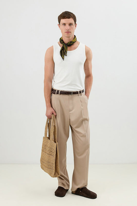 Men's Basic Ribbed Tank Top