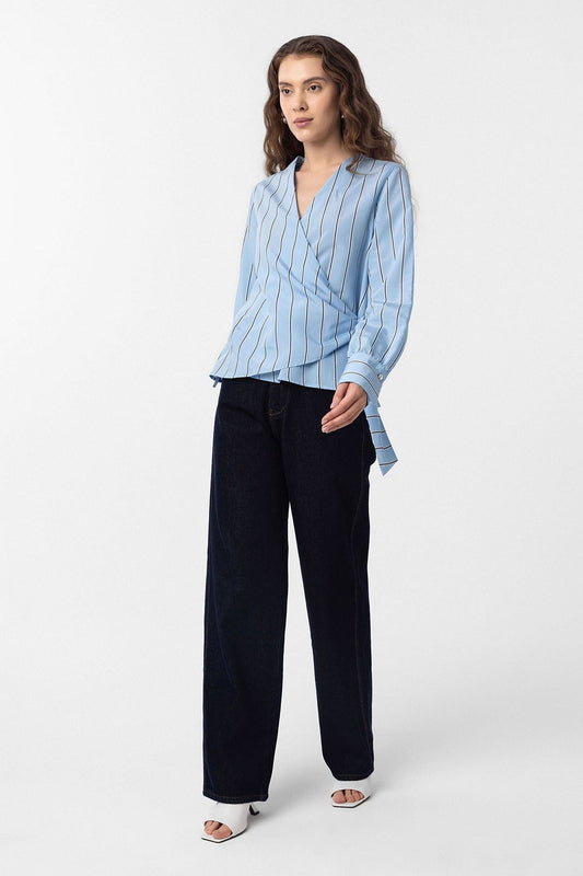 Antioch Draped Kimono Women's Blouse