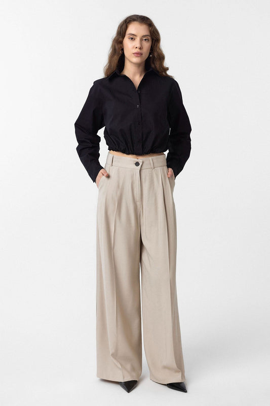 Antioch Crop Poplin Women's Shirt