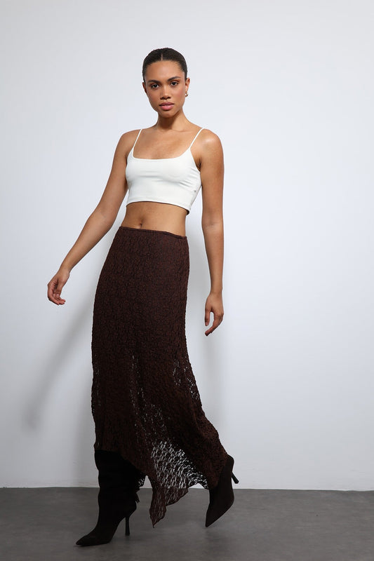 Antioch Lace Midi Skirt