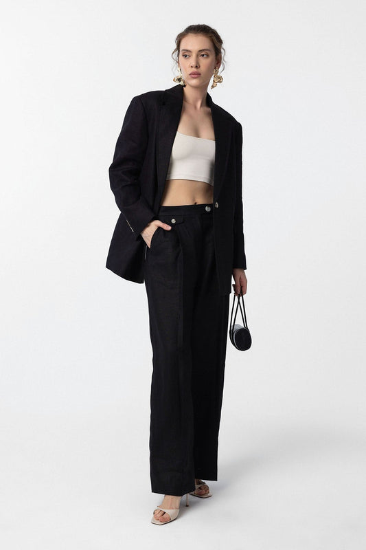 Antioch 100% Linen Women's Blazer Jacket
