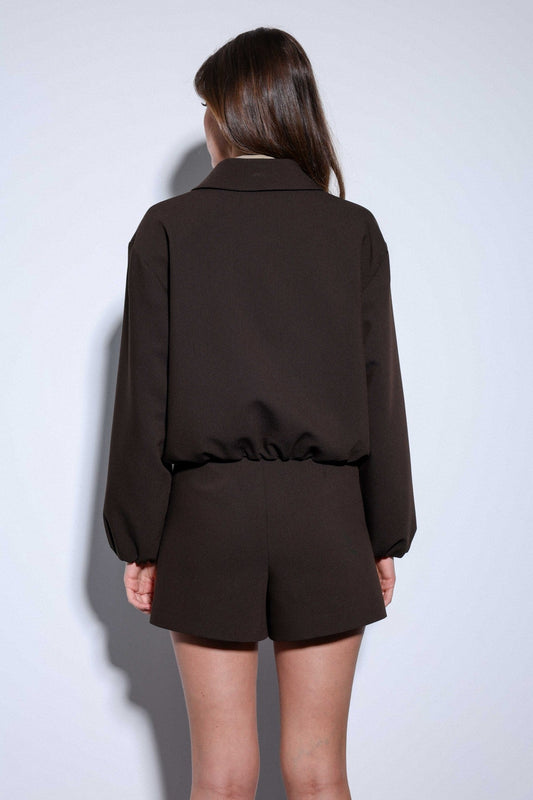 Antioch Women's Bomber Jacket with Zipper