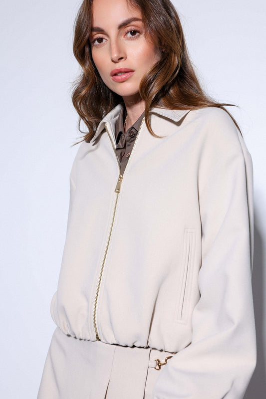 Antioch Women's Bomber Jacket with Zipper
