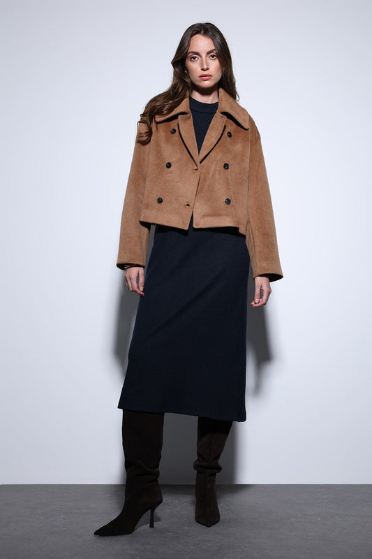 Antioch Women's Short Cross-Over Coat