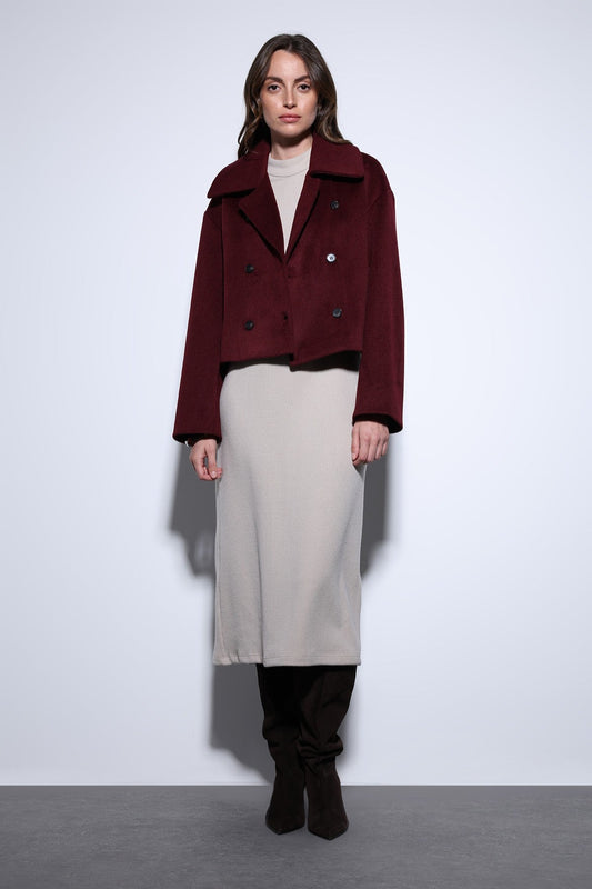 Antioch Women's Short Cross-Over Coat