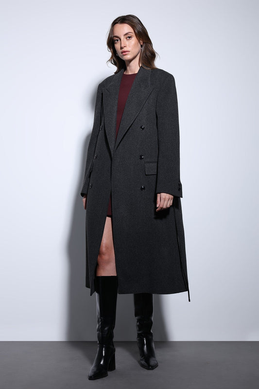 Antioch Arched Double-Breasted Women's Coat