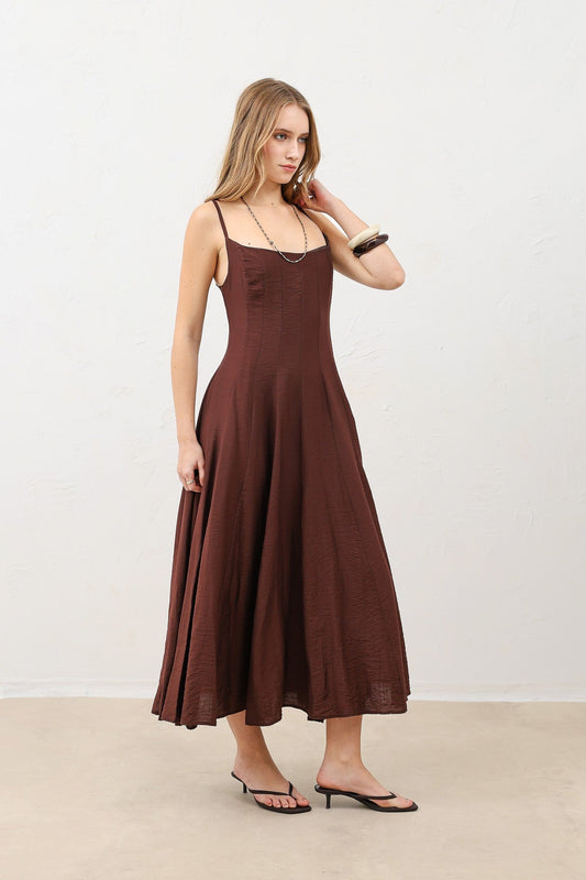 Antioch Flared Women's Midi Dress