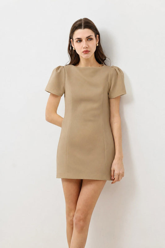 Ruffled Short Women's Dress