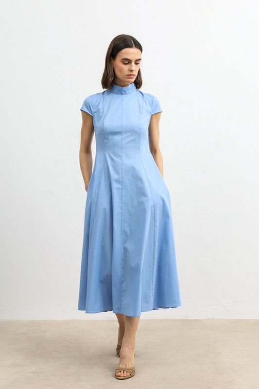 Antioch Poplin Women's Midi Dress