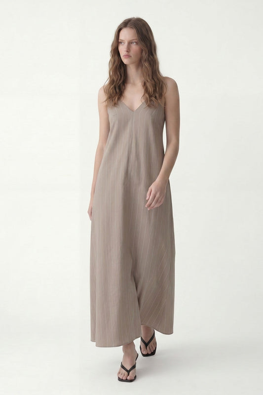 Antioch Women's Striped Dress with Modal Blend