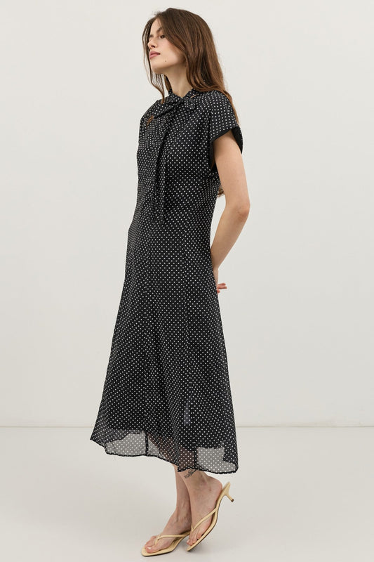 Antioch Polka-Dot Women's Midi Dress