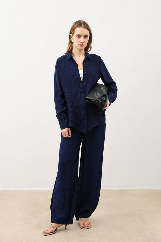 Antioch Draped Muslin Women's Shirt
