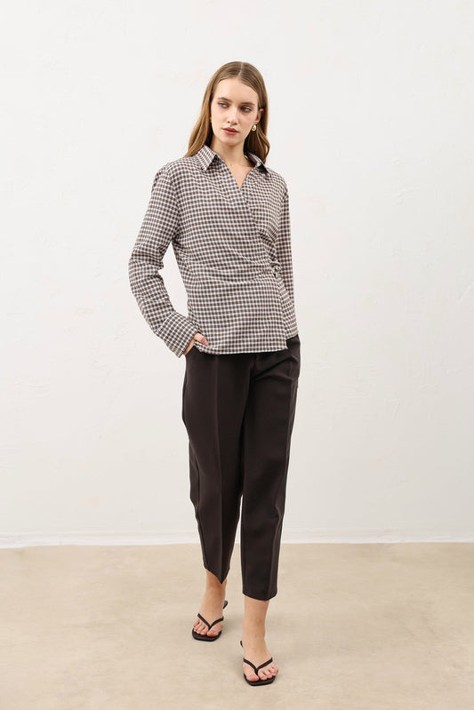 Antioch Checkered Women's Shirt