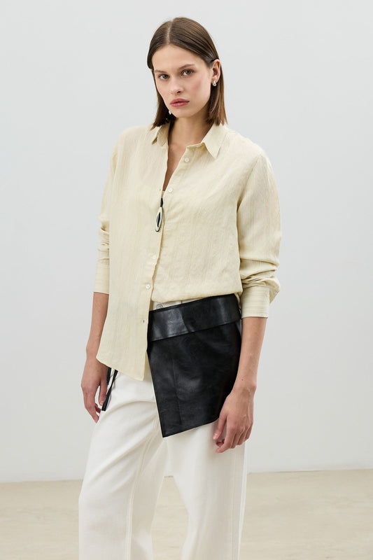 Antioch Women's Textured Shirt with Modal Blend