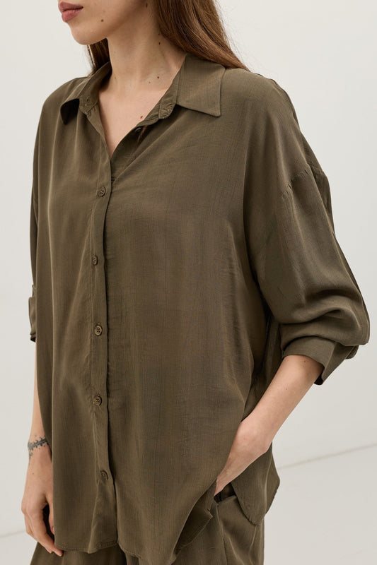 Antioch Relax Fit Lyocell Women's Shirt