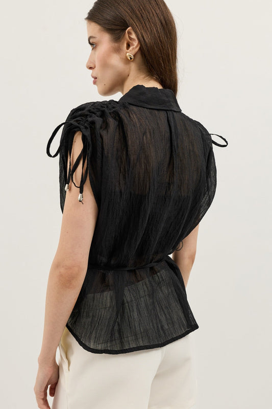 Semi-Transparent Women's Shirt