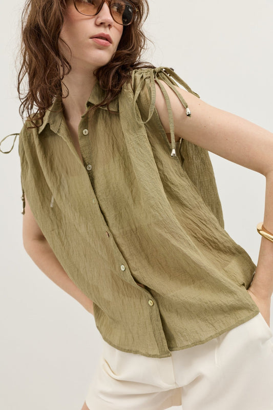 Semi-Transparent Women's Shirt