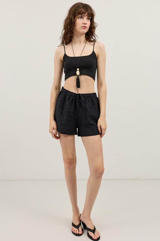 Textured Shorts