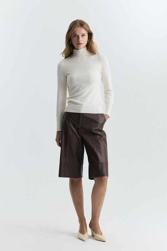Button-Up Knit Sweater